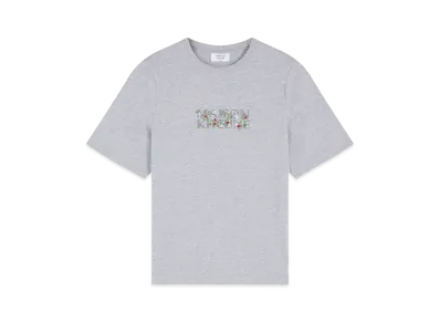 Maison Kitsune Strawberry Leaf Comfort T-Shirt "Light Grey Melange"