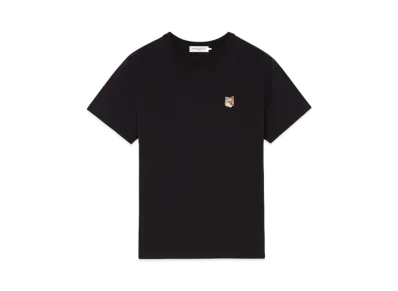 Maison Kitsune Fox Head Patch Classic T-Shirt "Black"
