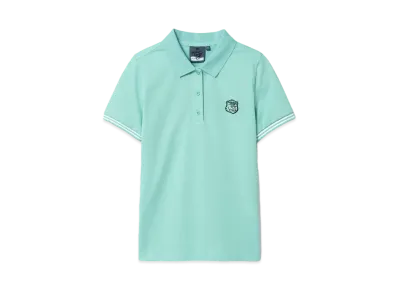 Maison Kitsune Golf Fox Head Polo "Mint"