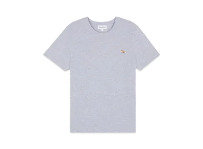 Maison Kitsune Baby Fox Patch Regular T-Shirt "Light Grey Melange"