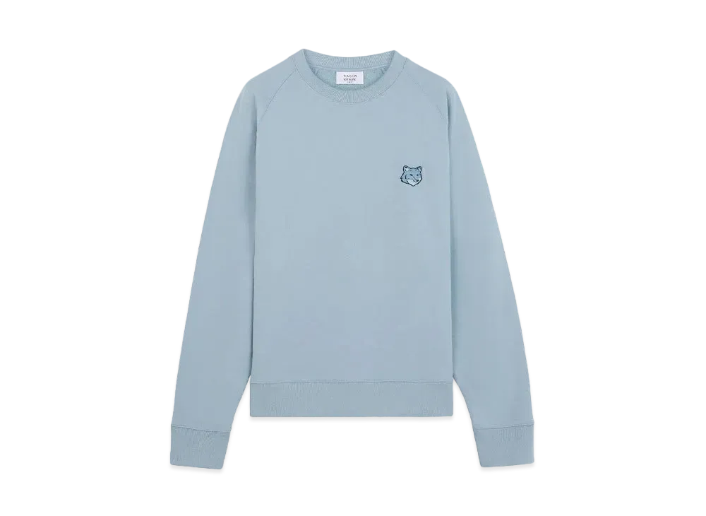 Maison Kitsune Bold Fox Head Patch Oversized Sweatshirt "Placid"