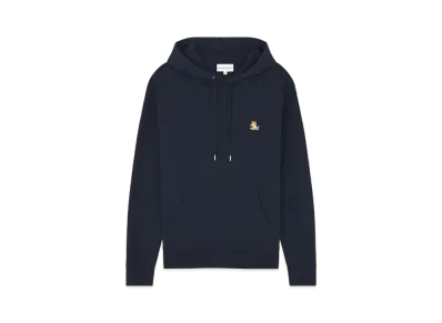 Maison Kitsune Chillax Patch Regular Hoodie "Ink blue"