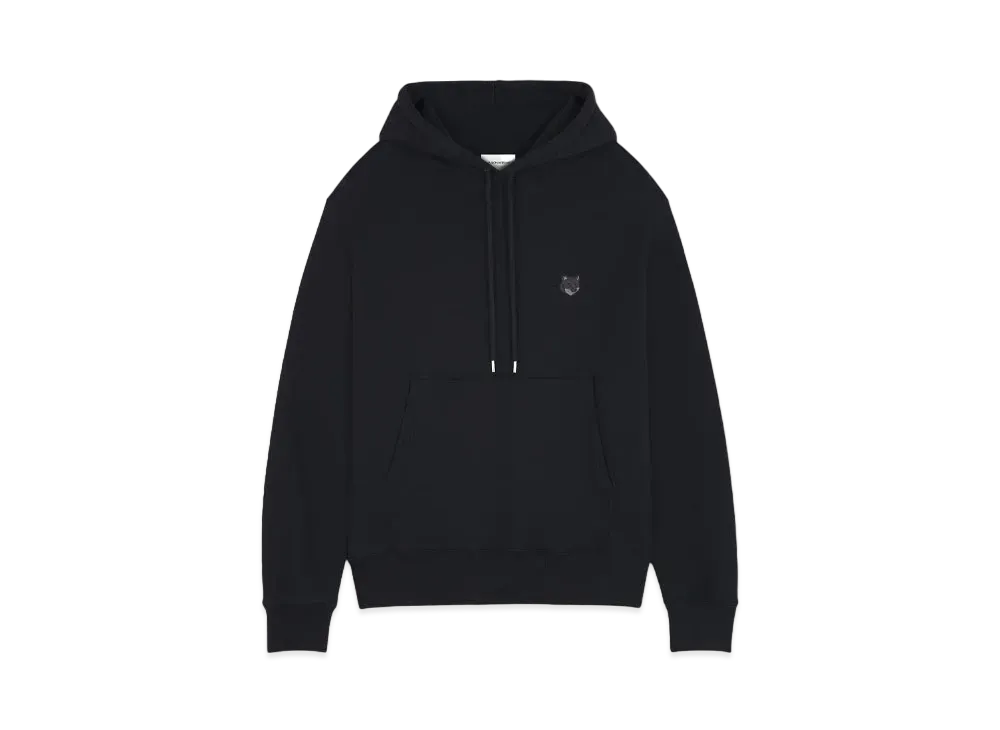 Maison Kitsune Bold Fox Head Patch Comfort Hoodie "Black"