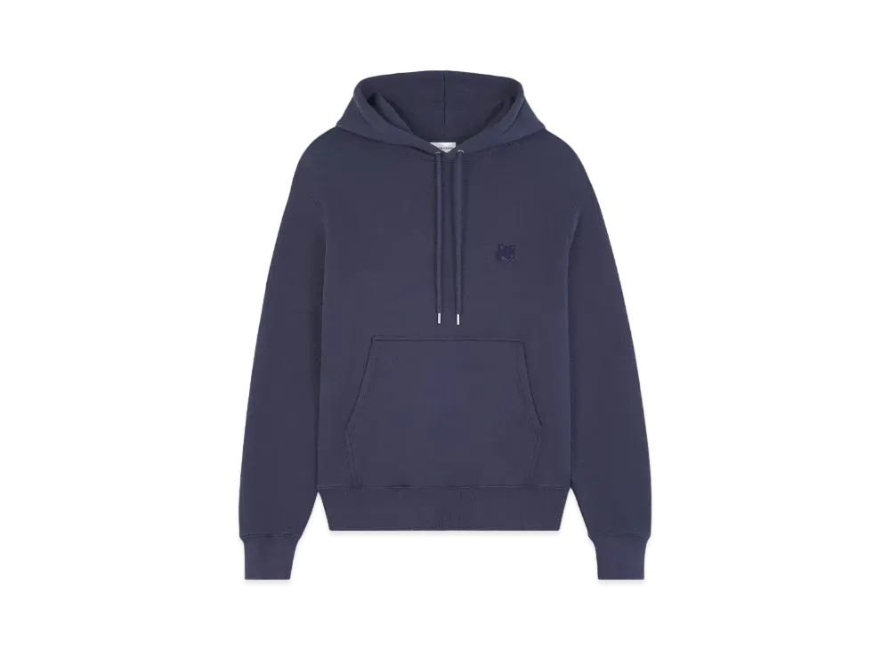Maison Kitsune Bold Fox Head Patch Comfort Hoodie "Ink blue"