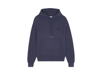 Maison Kitsune Bold Fox Head Patch Comfort Hoodie "Ink blue"