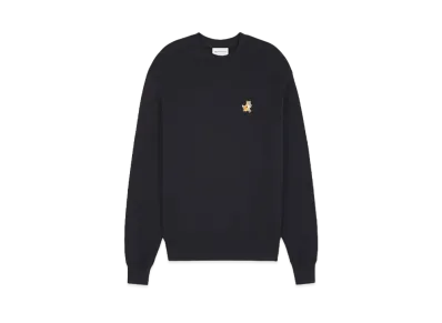 Maison Kitsune Speedy Fox Patch Comfort Sweatshirt "Black"