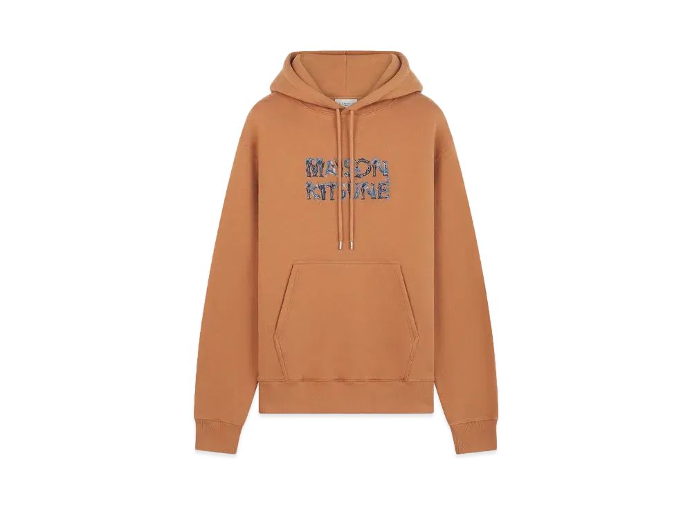 Maison Kitsune Woodland Alphabet Comfort Hoodie "Sequoia"