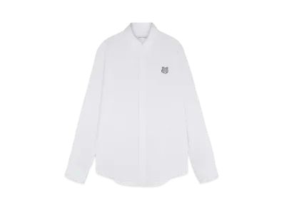 Maison Kitsune Bold Foxhead Casual Shirt "White"