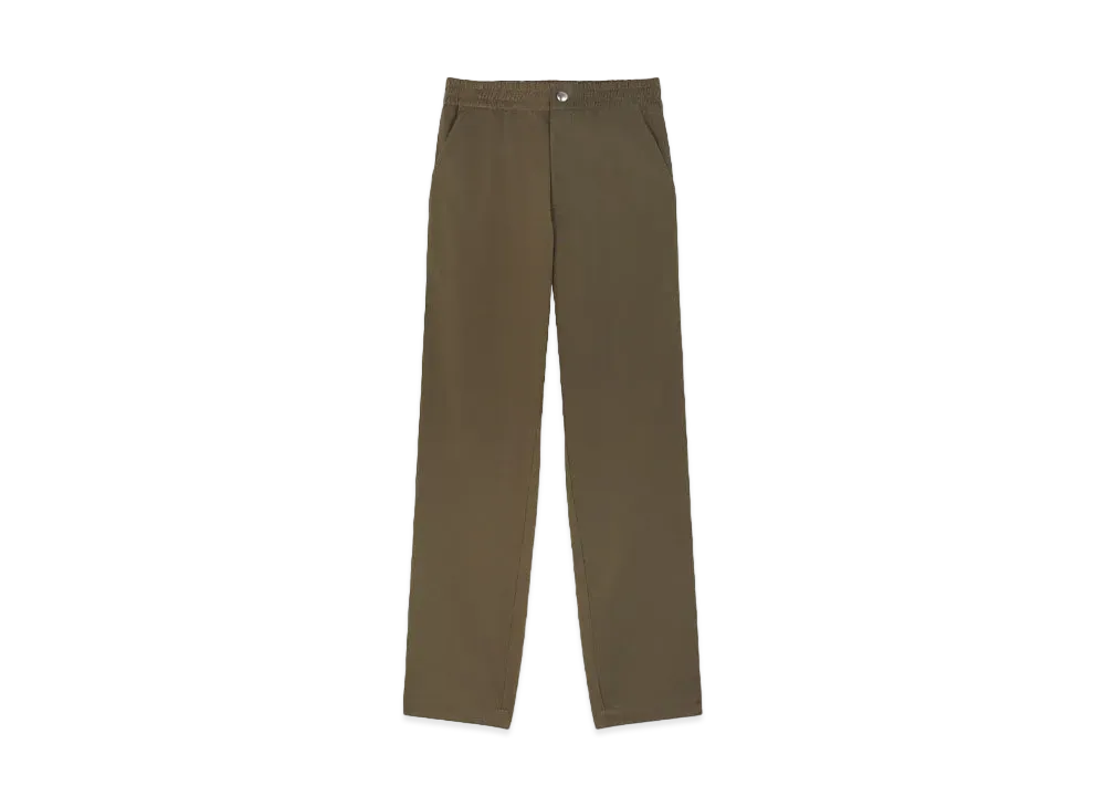 Maison Kitsune Casual Pants "Military Green"