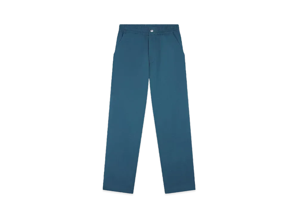 Maison Kitsune Casual Pants "Lake Blue"