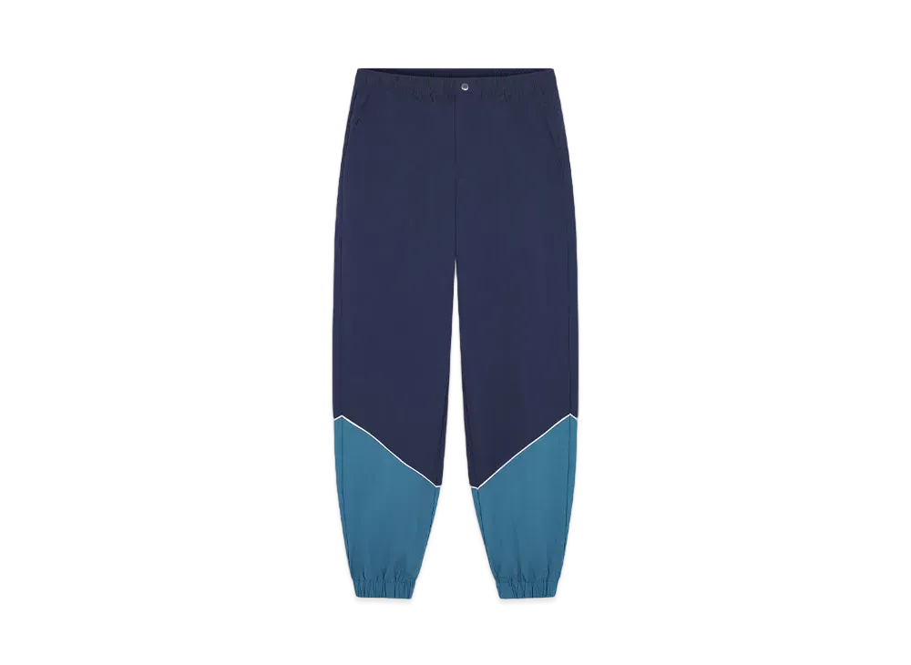 Maison Kitsune Technical Pants "Lake Blue/Navy Colorblock"