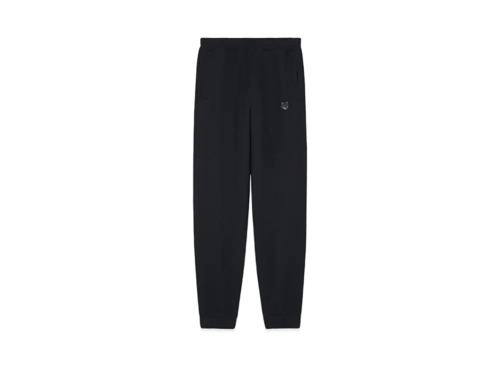 Maison Kitsune Bold Fox Head Patch Comfort Jog Pants "Black"