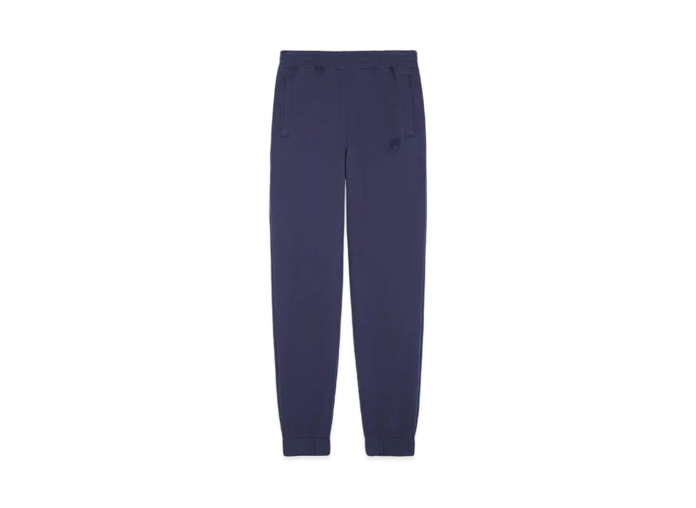 Maison Kitsune Bold Fox Head Patch Comfort Jog Pants "Ink Blue"