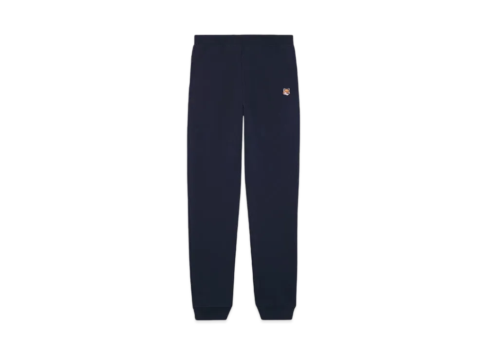 Maison Kitsune Fox Head Patch Regular Jog Pants "Ink Blue"