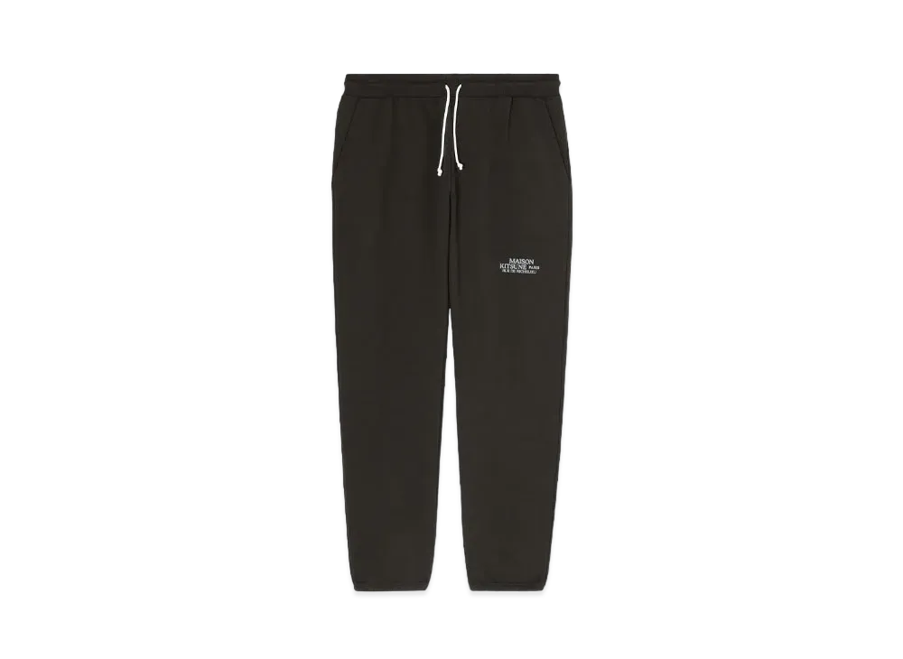 Maison Kitsune Lou De Richelieu Jogger Pants "Anthracite"