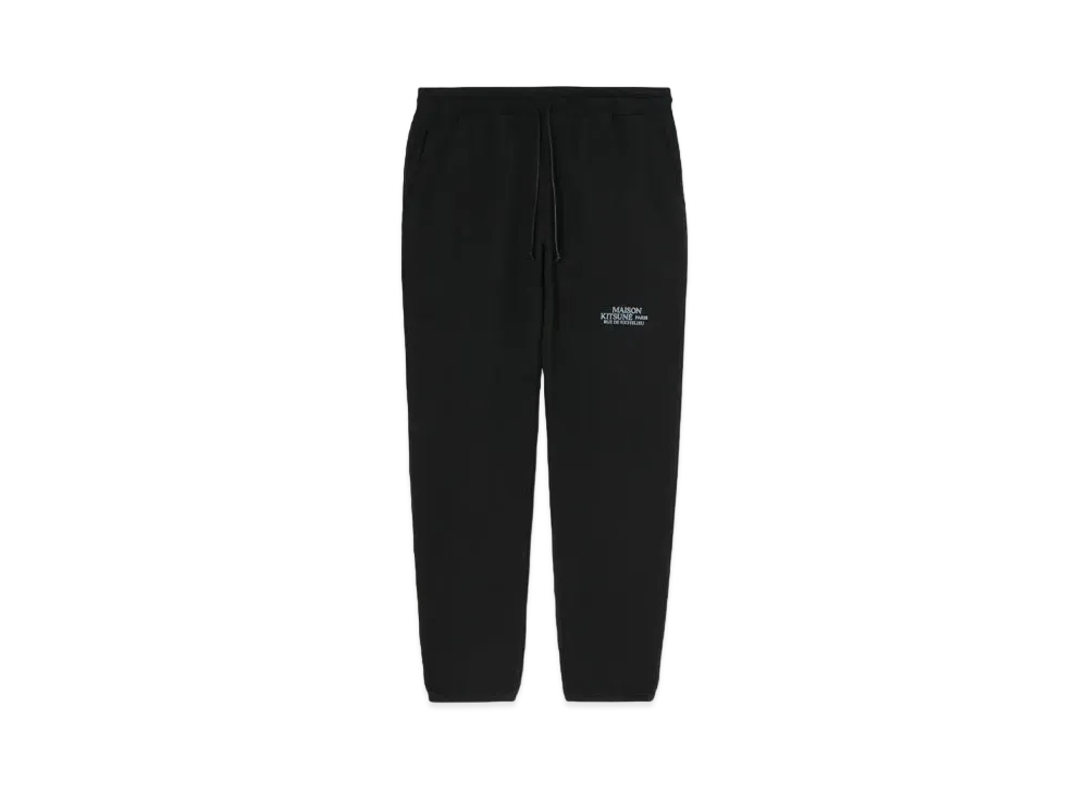 Maison Kitsune Lou De Richelieu Jogger Pants "Black"