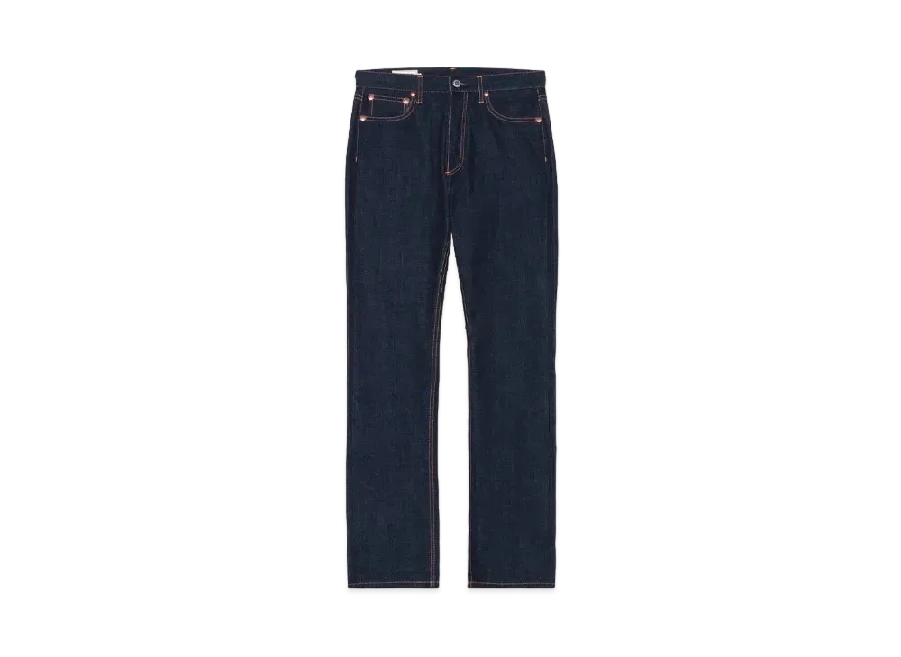 Maison Kitsune Japan Straight Denim Pants "Indigo"