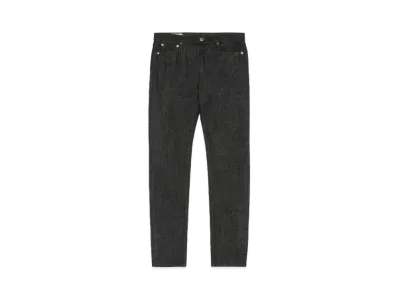 Maison Kitsune Japan Slim Denim Pants "Black"