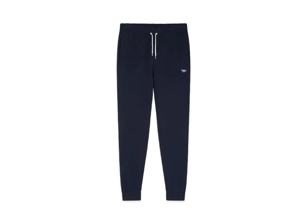 Maison Kitsune Tricolor Fox Patch Classic Jog Pants "Navy"