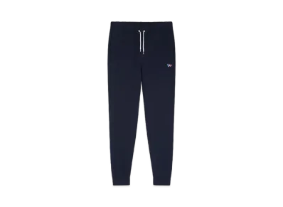 Maison Kitsune Tricolor Fox Patch Classic Jog Pants "Navy"
