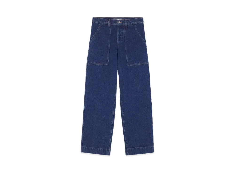 Maison Kitsune Workwear Pants "Washed Indigo"