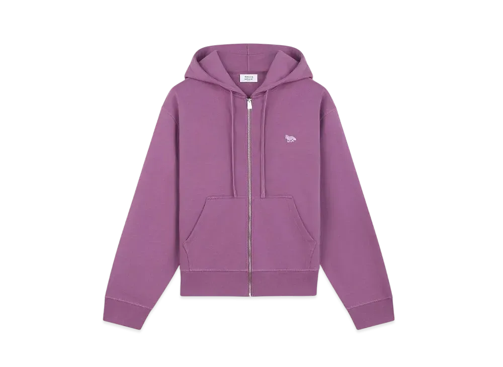 Maison Kitsune Baby Fox Patch Zip Hoodie "Verbana"