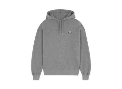 Maison Kitsune Women'S Bold Fox Head Patch Comfort Hoodie "Medium Grey Melange"