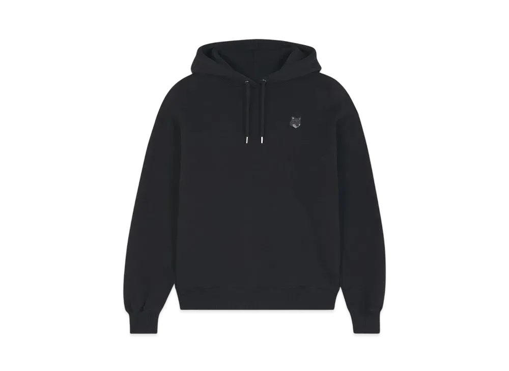 Maison Kitsune Women'S Bold Fox Head Patch Comfort Hoodie "Black"