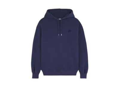 Maison Kitsune Women'S Bold Fox Head Patch Comfort Hoodie "Ink Blue"