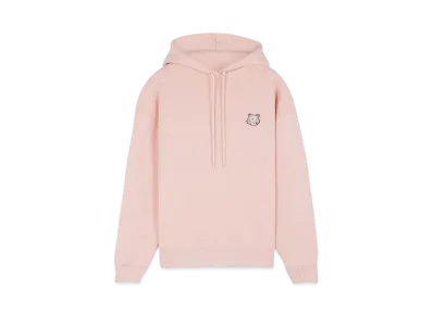 Maison Kitsune Women'S Bold Fox Head Patch Comfort Hoodie "Pasture rose"