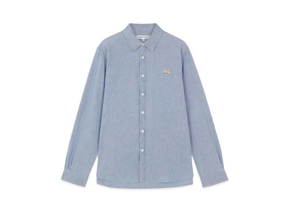 Maison Kitsune Baby Fox Classic Shirt "Indigo"