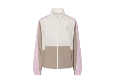 Maison Kitsune Golf Fox Head Windbreaker "Color Block"