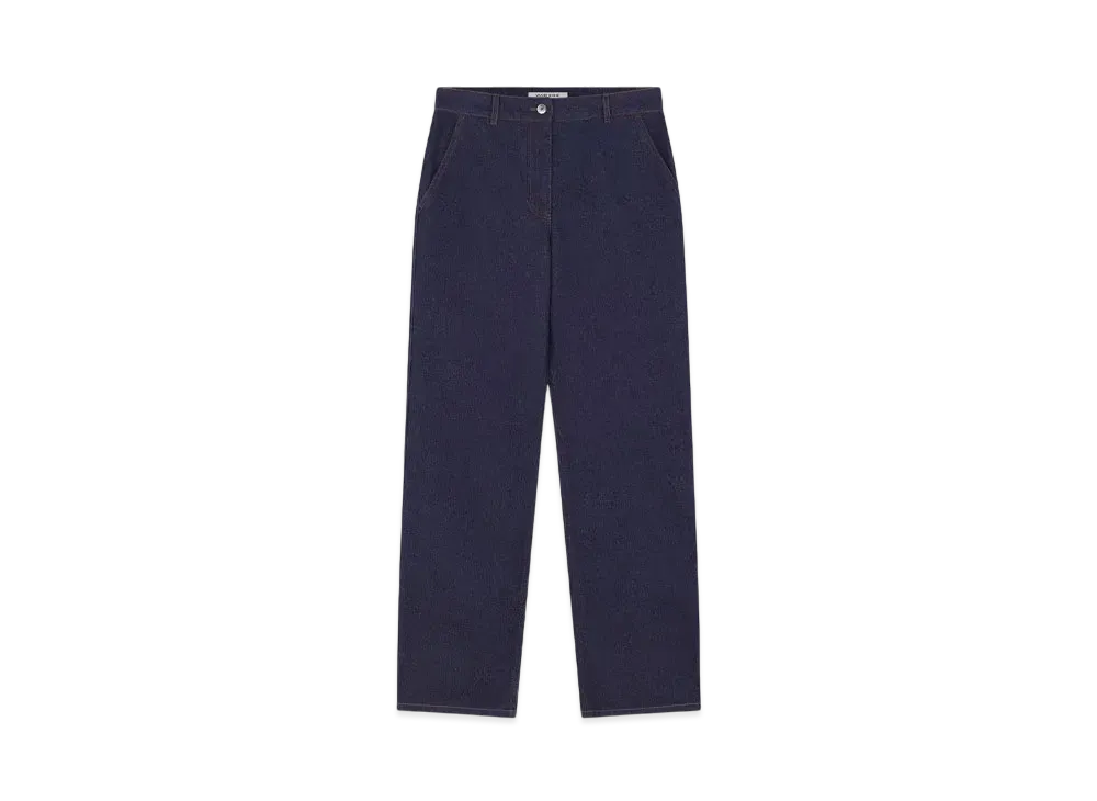 Maison Kitsune Denim Straight Jeans "Indigo"