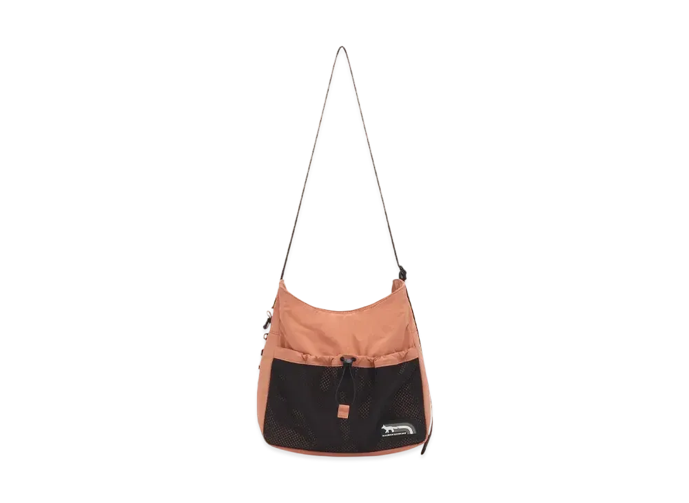 Maison Kitsune Flash Fox Messenger Bag "Acer Leaf"