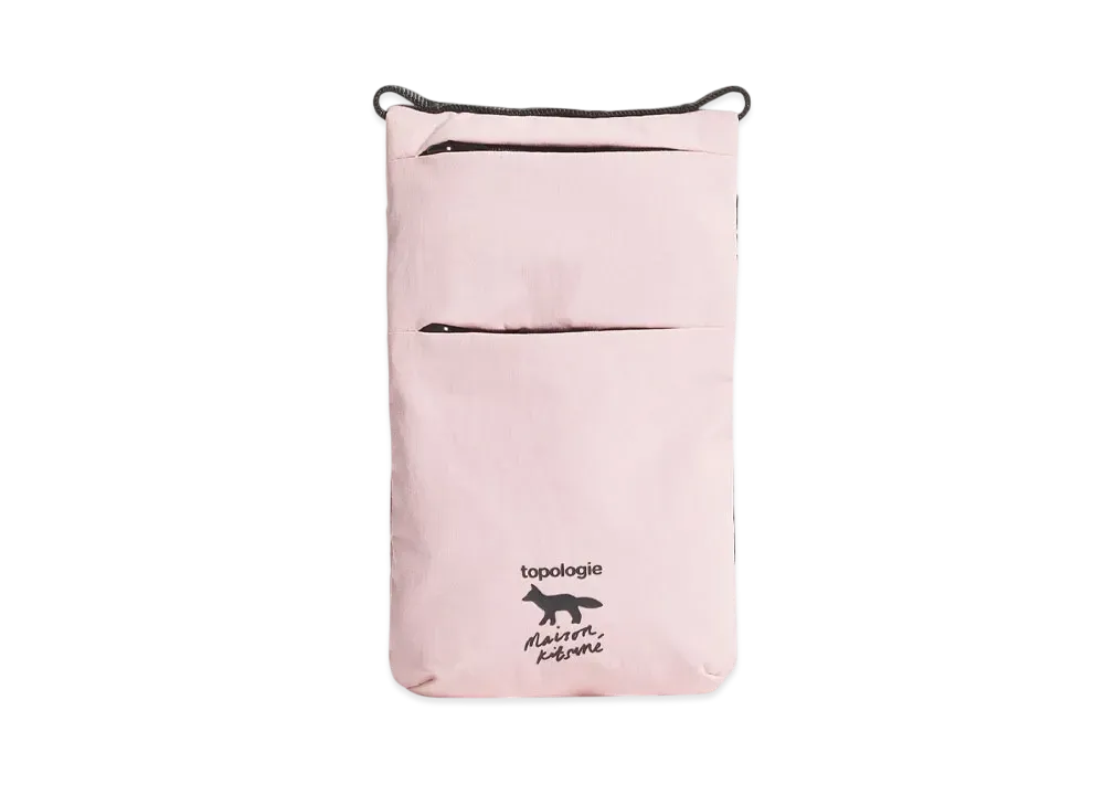 Maison Kitsune X Topologie Phone Pouch "Powder Pink"