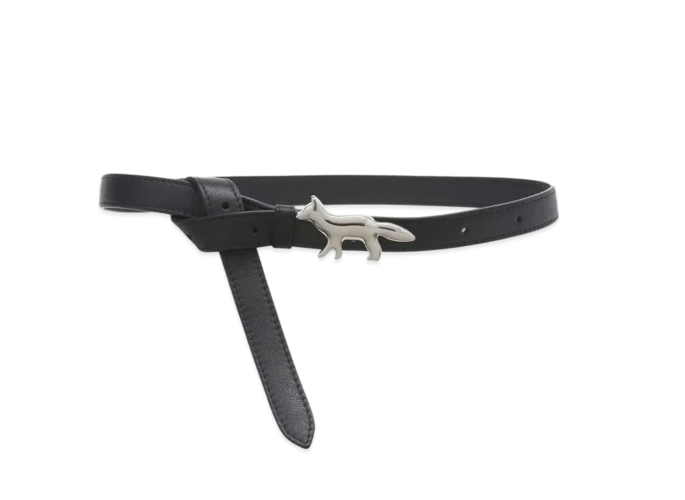 Maison Kitsune Baby Fox Belt "Black"
