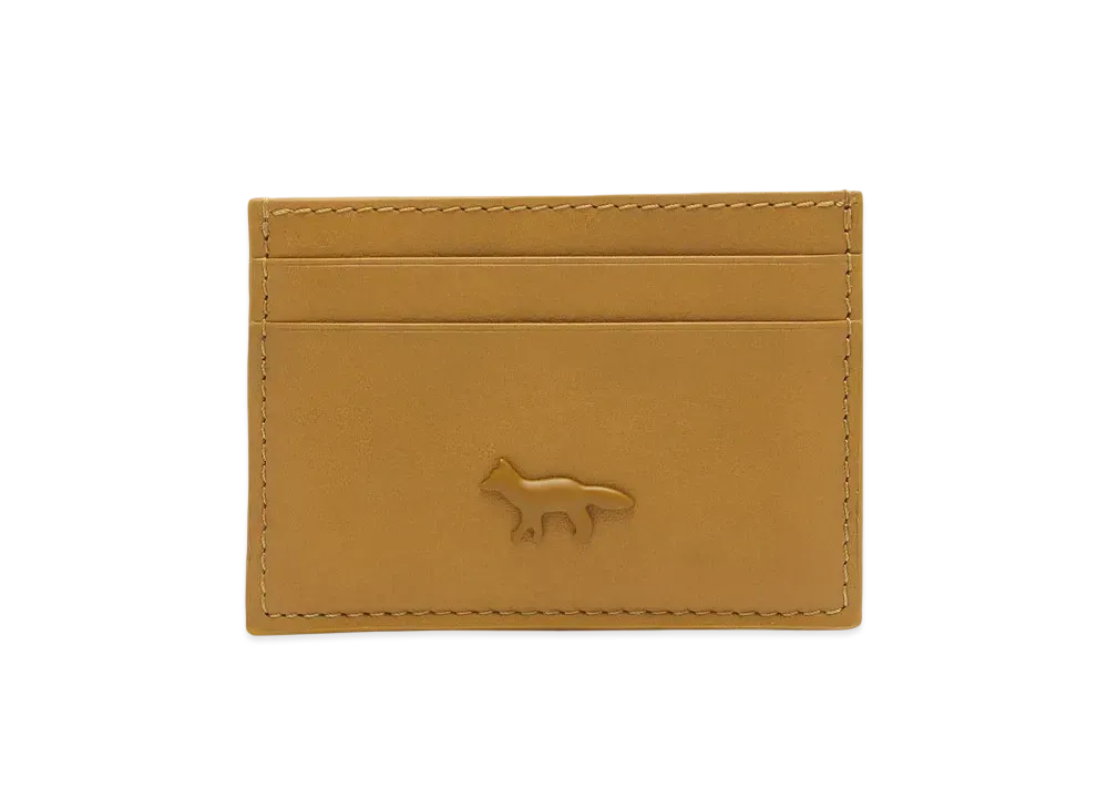 Maison Kitsune Cloud Card Holder "Chino Beige"