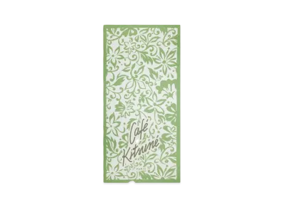 Maison Kitsune Cafe Kitsune Pareo "Sugar Cane Colorblock"