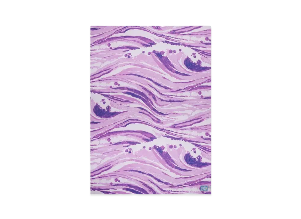 Maison Kitsune X Vilebrequin Pareo "Lilac Design"