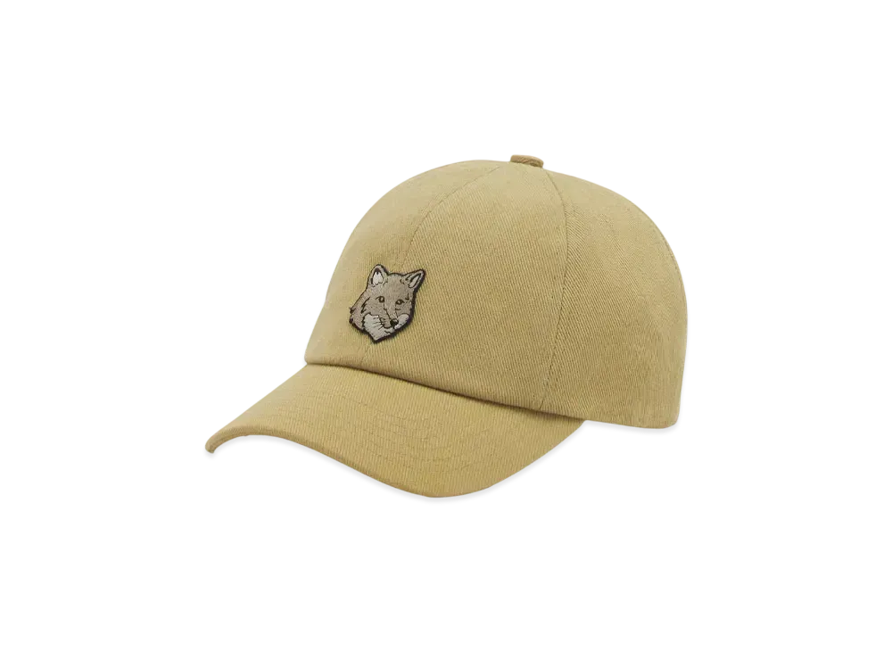 Maison Kitsune Bold Fox Head 6P Cap "Canvas"
