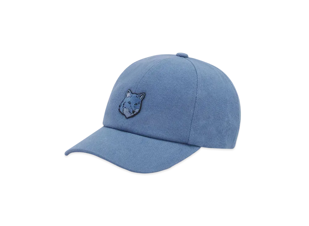 Maison Kitsune Bold Fox Head 6P Cap "Hampton Blue"