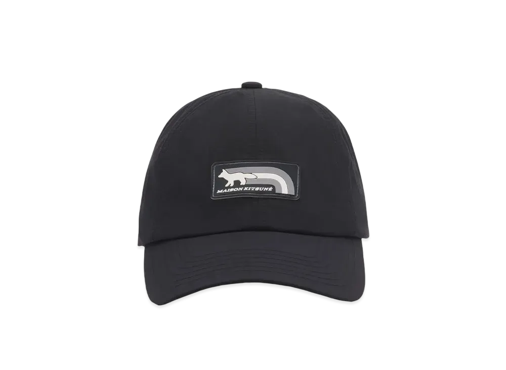 Maison Kitsune Flash Fox 6P Cap "Black"