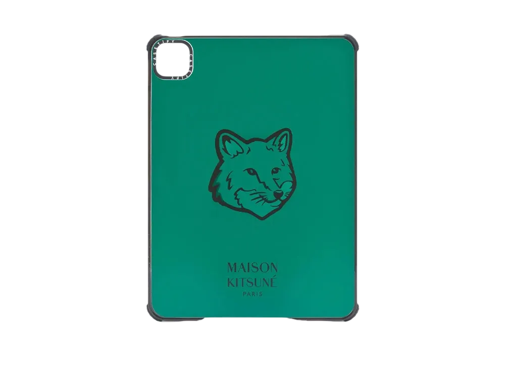 Maison Kitsune x CASETiFY Ipad Pro 11 Bold Fox Head Case "Conifer"