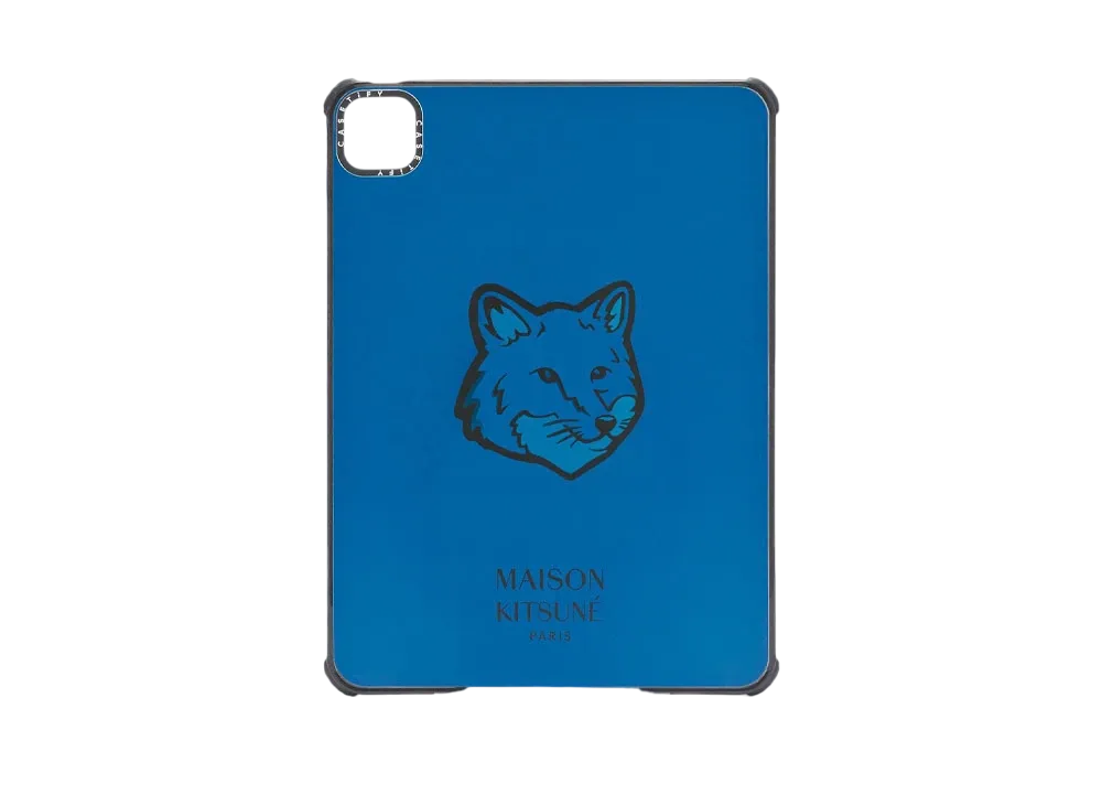 Maison Kitsune x CASETiFY Ipad Pro 11 Bold Fox Head Case "Celestial Blue"