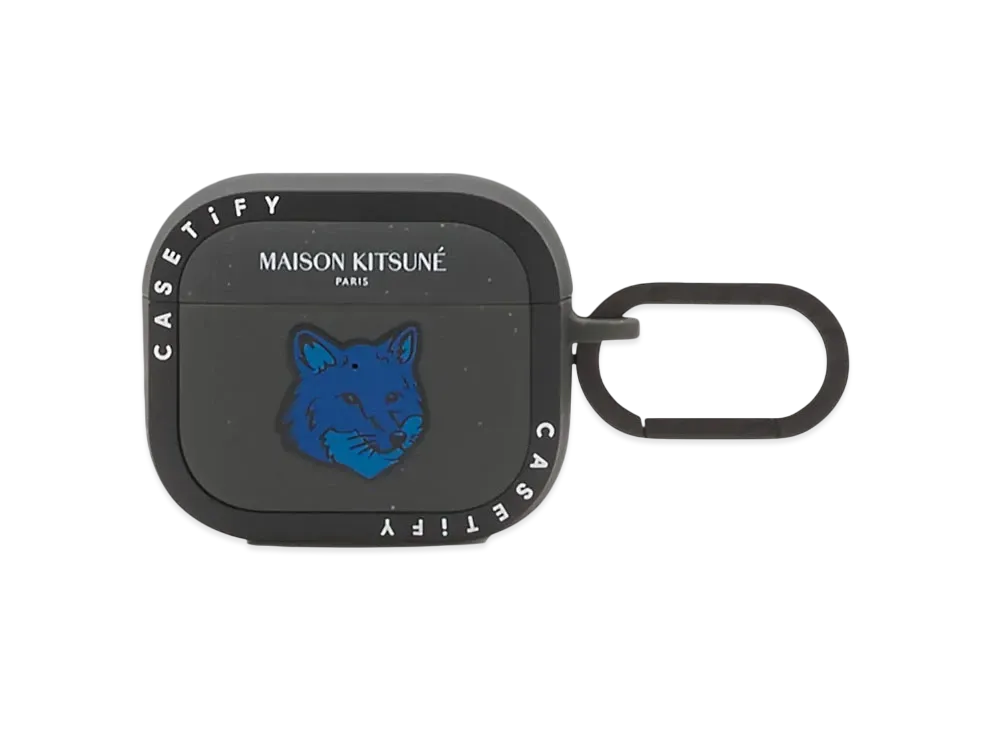 Maison Kitsune x CASETiFY Airpods Pro 2 Bold Fox Head Case "Celestial Blue"