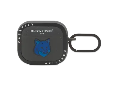Maison Kitsune x CASETiFY Airpods Pro 2 Bold Fox Head Case "Celestial Blue"