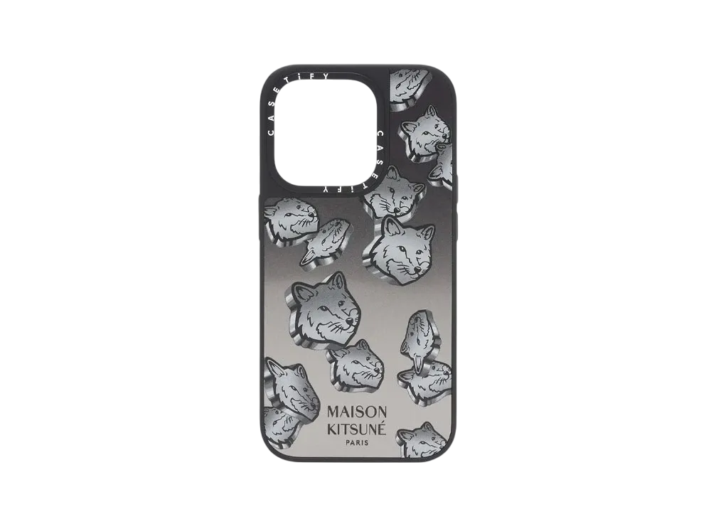 Maison Kitsune x CASETiFY Iphone 15 Pro / 16 Pro / Max Glam Fox