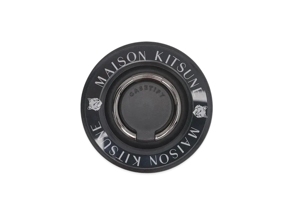 Maison Kitsune x CASETiFY Bold Fox Head Ring Holder "Black"