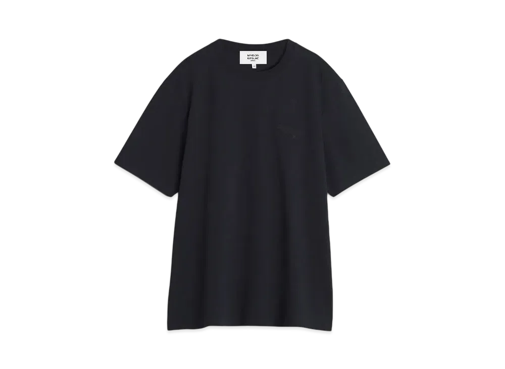 Maison Kitsune Festive Profile Fox Patch Comfort T-Shirt "Black"
