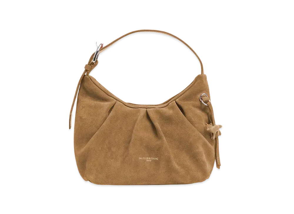 Maison Kitsune Bloom Shoulder Bags "Chino Beige"